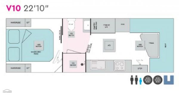 2025 Essential Caravans Cruiser V10 22'10' image