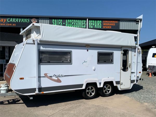 2004 AVAN CAMPERS MARION Pop-Top Caravan 17ft x 7ft 6 image