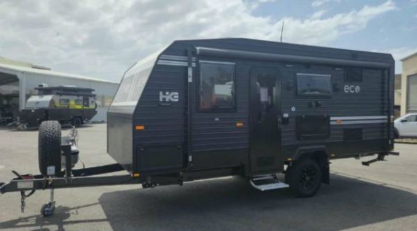 2025 Hike Caravans Eco Family Hiker Pack Off Road Caravan 18'6 DOUBLE BUNK image