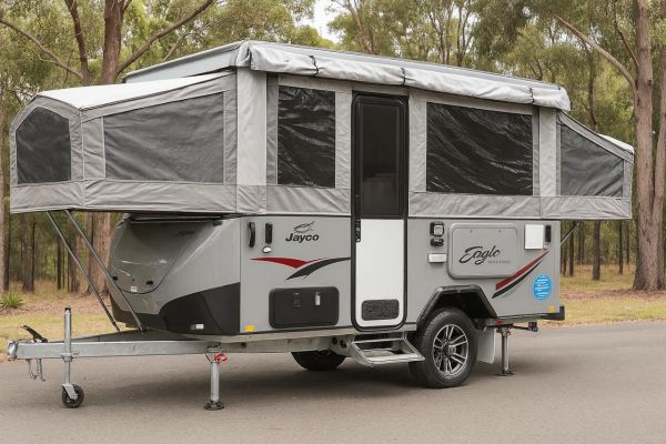 2023 Jayco Eagle Touring Family Camper With Two Expander Beds Campervan image