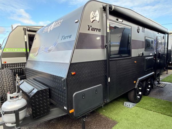 2025 SILVER VALLEY CARAVANS YARRA 19'6'' TANDEM AXLE SEMI OFF-ROAD REAR DOOR SEMI OFF ROAD image