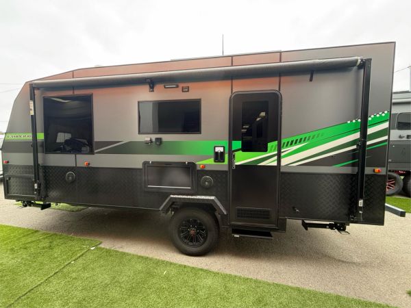 2025 RP CARAVANS CAMPER 18'6'' SINGLE AXLE SEMI OFF-ROAD REAR DOOR SINGLE AXLE image