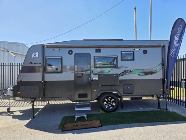 2025 SILVER VALLEY CARAVANS ORANA 18'6'' BUNKS SEMI OFF ROAD 2 BUNKS 2 BUNKS SINGLE AXLE image