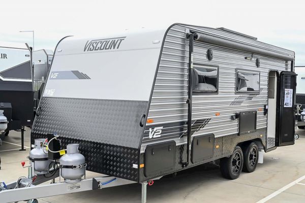 2025 Viscount V2.2 Single Beds Caravan image