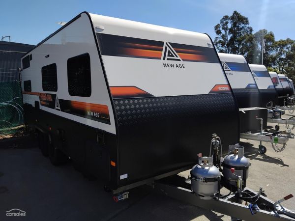 2025 New Age Caravans Road Owl Escape 19ft Bunk Ensuite RO19BE FULL COMPOSITE image