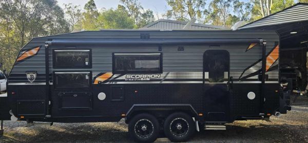 2019 JB Caravans 21'6 Scorpion Sting Air Off Road Caravan image