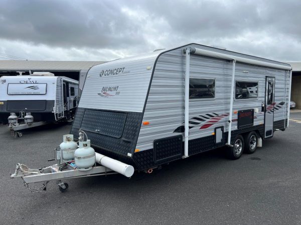 2014 Concept Belmont 1000 Caravan with single beds image
