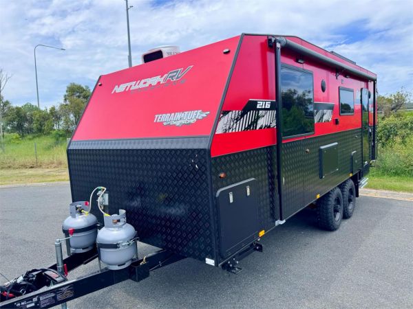 2025 Network RV Caravans Terrain Tuff 216 Club Lounge Off Road image