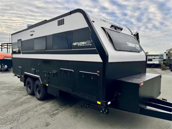 2025 Network RV Caravans 19'6 Terrain Tuff PLUS FD Angle Ensuite Composite Other 19'6 Front Door Angle Ensuite image
