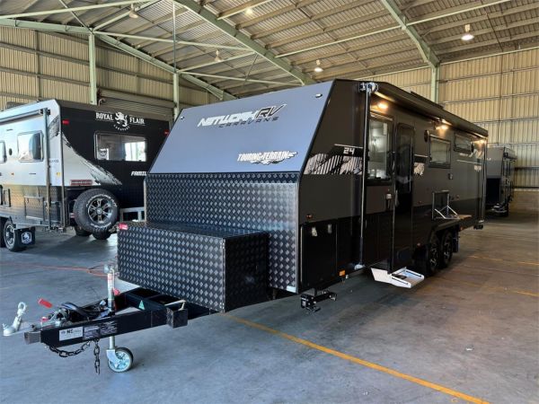 2024 Network RV Caravans 24'0 Quad Bunk Touring Terrain Family Van Other image