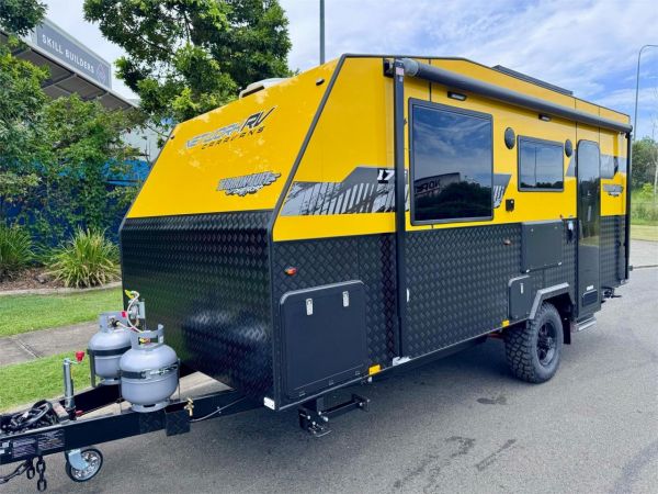 2025 Network RV Caravans 176 Terrain Tuff Rear Door Other 17'6 Rear Door image