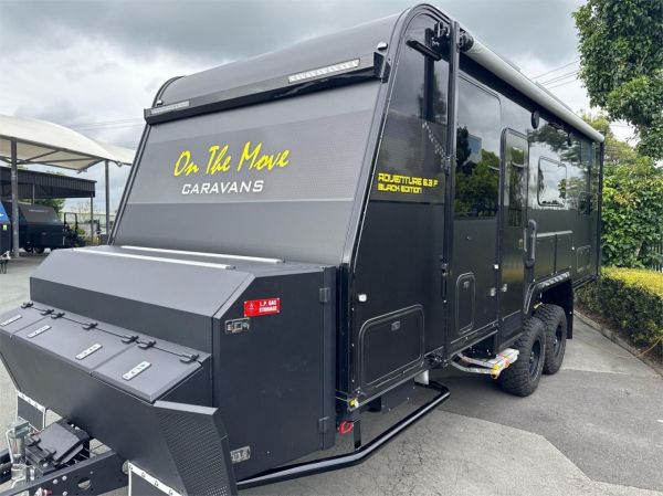 2025 On The Move Caravans Adventure Black Edition 6.3F Other Centre Door Family image