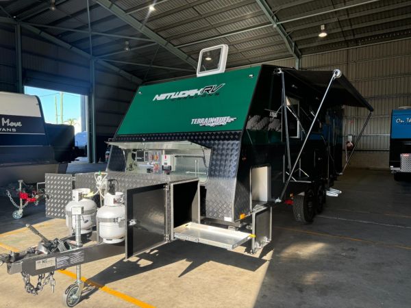 2025 Network RV Caravans Terrain Tuff 19'6 Rear Door Pantry Other Rear Door Pantry image