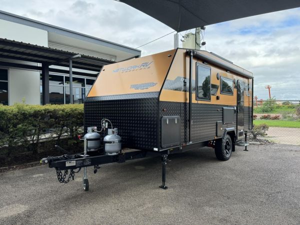2024 Network RV Caravans 176 Terrain Tuff Rear Door Other image