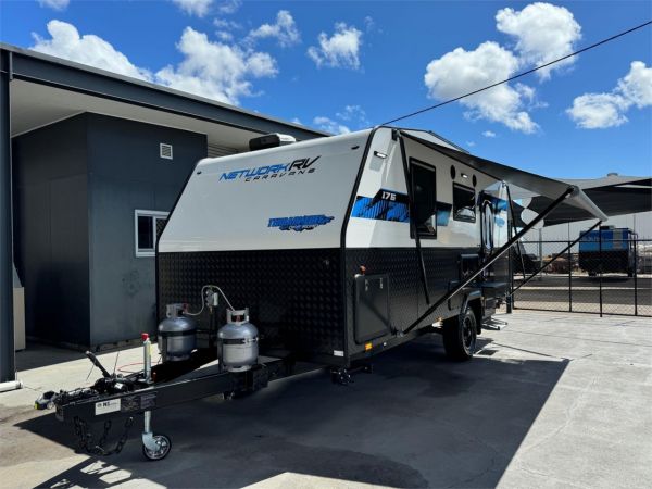2024 Network RV Caravans Terrain Tuff 17'6 Rear Door Composite Other image