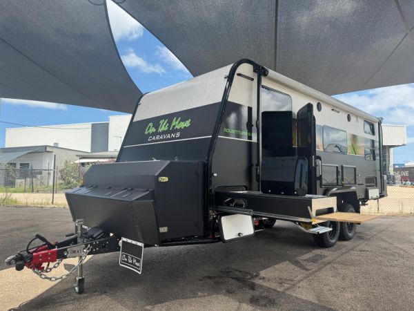 2025 On The Move Caravans Adventure Black Edition 6.9F 2 Bunk Other image