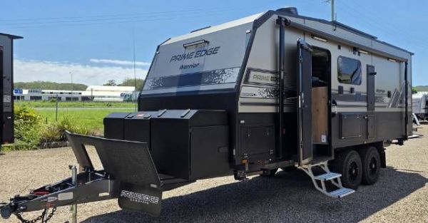 2025 Prime Edge Caravans Warrior F2 (Pend Stock) OFF ROAD CARAVAN REAR BUNKS image