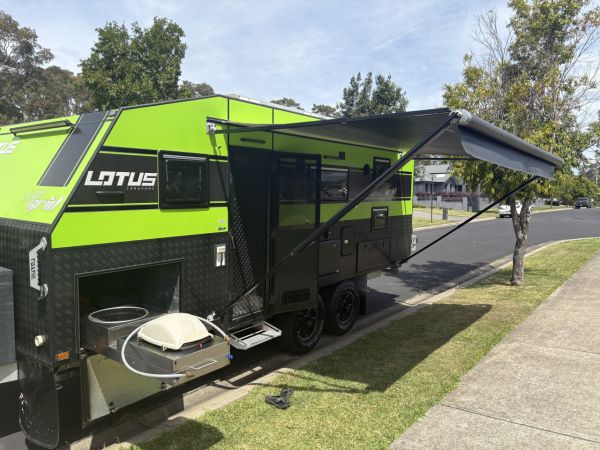 2017 Lotus Offgrid Double Bunk 19ft Caravan image