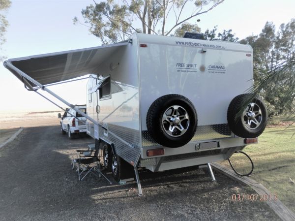 2013 Free Spirit 18Ft nomad 2 Off Road Caravan image