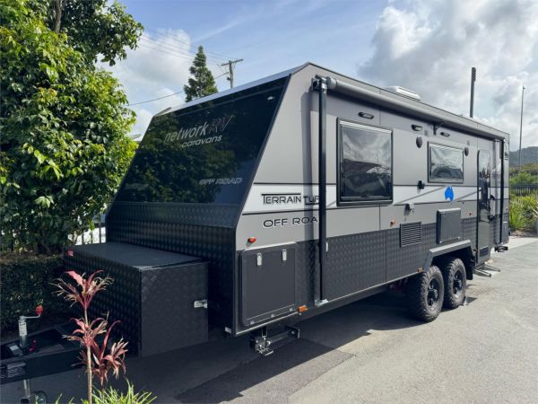 2022 Network RV Caravans 22 Family Terrain Tuff Caravan Dual Axle Caravan NRV-9 image