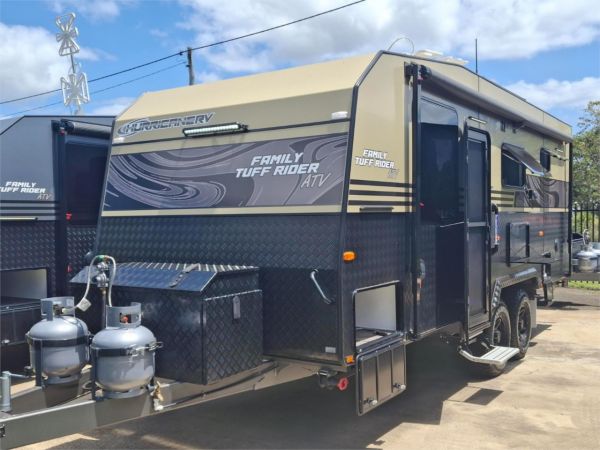 2025 Hurricane RV Family Tuff Ridder ATV - 21.6ft Caravan 3 BUNK 21.6ft image