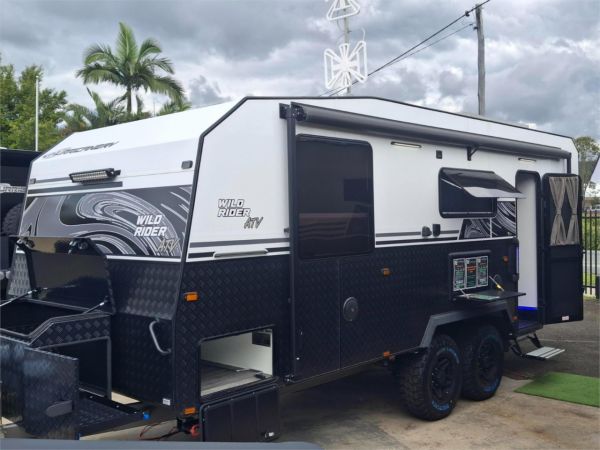 2024 Hurricane RV Wild Rider - ATV Caravan REAR DOOR image