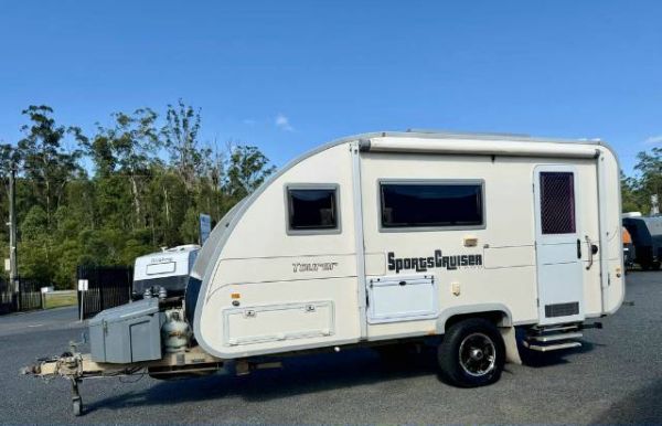 2018 Sportscruiser Tourer 1600 Off Road Caravan 16' SINGLE BEDS image