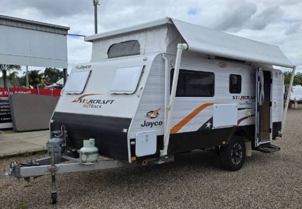 2013 Jayco Starcraft Outback Pop Top 15.48-5 SINGLE BEDS image