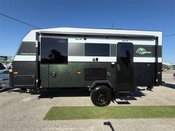 2025 RP CARAVANS 17'6'' WILD CAMPER SINGLE AXLE FULL OFF-ROAD REAR DOOR L-SHAPE LOUNGE image