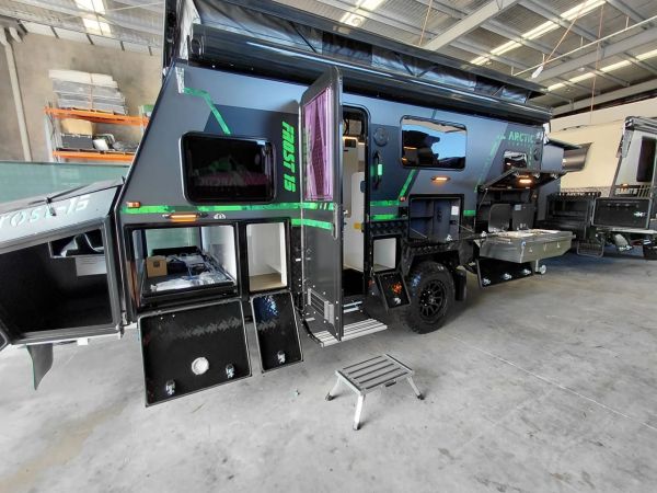 2025 Arctic Campers Frost 15 Bunk Caravan image