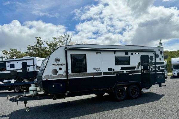 2023 Hinterland Caravans Tourer Series Off Road Caravan 22' REAR CLUB image