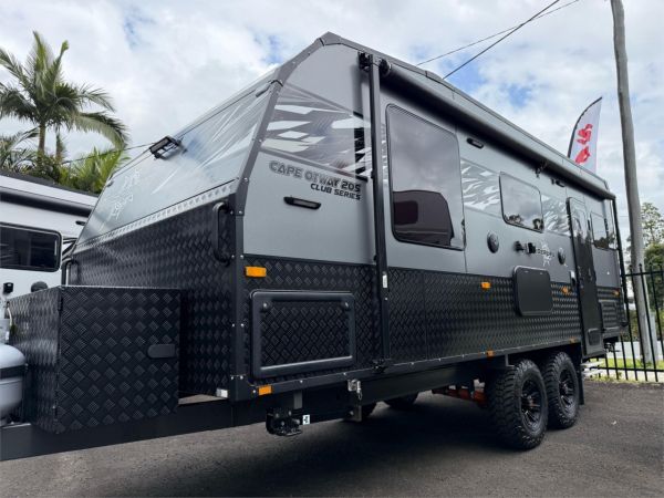 2025 IDeal RV Cape Otway 20.5 Club Series Caravan Rear Club Lounge - Mid Ensuite Semi Offroad image