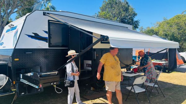 2024 Ocean Breeze-Bushwalk Caravan 18'6 REAL BARGAIN, UNDER WARRANTY SUPER VAN AS NEW image