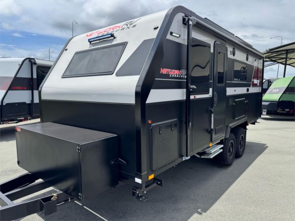 2025 Network RV Caravans 19'6 Terrain Tuff PLUS FD Angle Ensuite Composite Other 19'6 Front Door Angle Ensuite image