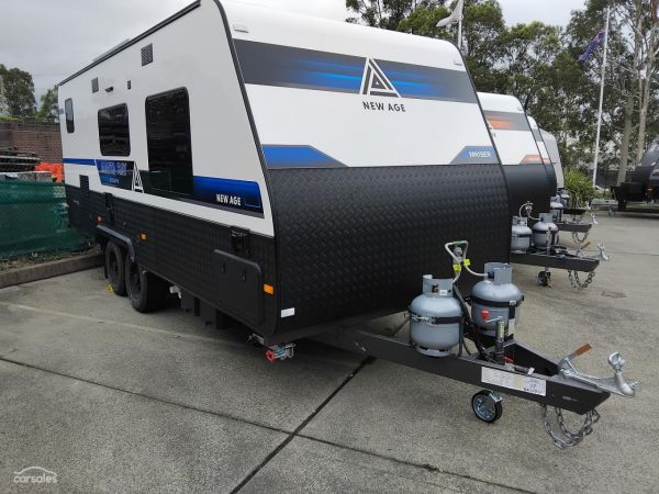 2025 New Age Caravans Manta Ray 19ft Couples Embark MY25.5 Full Composite image