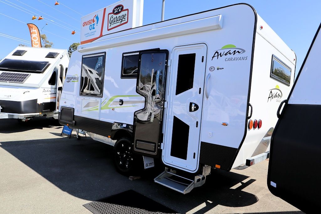 Avan slide out best sale caravan