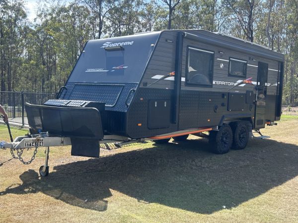 2021 Supreme 21Ft Territory Couples Van With Ensuite Off Road Caravan image