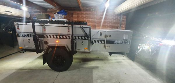 2022 Black Series Dominator 15th Anniversary Edition Camper Trailer image