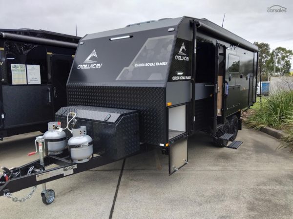 2026 Cadillac RV Ourea Royal KING BED family van TRIPLE BUNKS Victron Package image