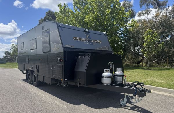 2025 Great Alpine Caravans Bright Family Semi Off Road Caravan image