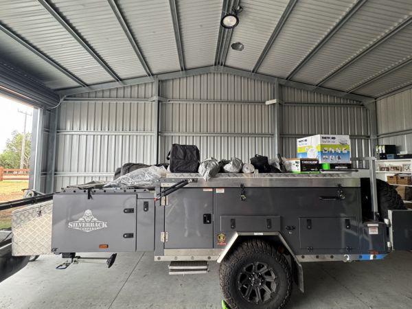 2023 Silverback Campers GT Mega Slide 6 berth Camper Trailer image