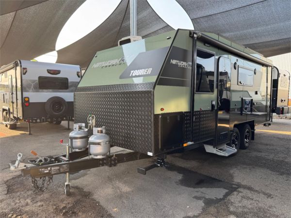 2025 Network RV Caravans Terrain Tourer 196 Centre Door Angle Ensuite Other image