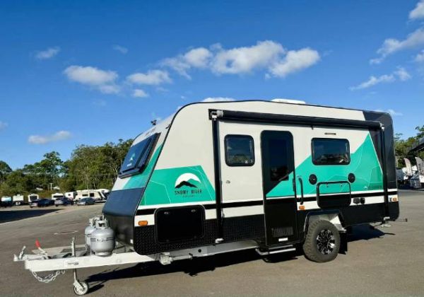 2026 Snowy River Src17 Caravan L SHAPE SEATING image