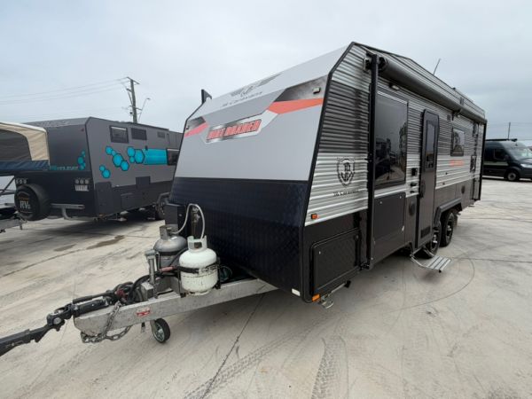 2021 JB Caravans Dirtroader Off Road Caravan 21'6 FAMILY 2 BUNKS image