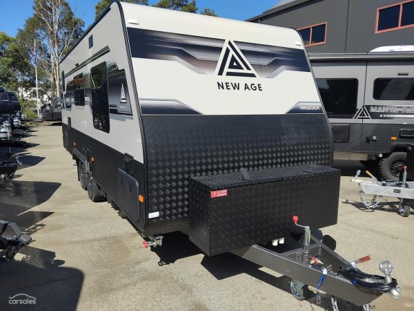 2026 New Age Caravans BRAND NEW MODEL Manta Ray 20ft Couples FULL COMPOSITE image