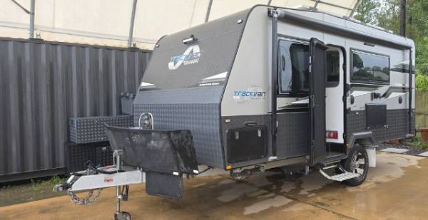 2021 Trackvan By Millennium Aluminium Series OFF ROAD CARAVAN 18'6 image