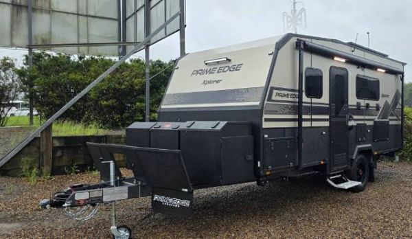 2026 Prime Edge Caravans Xplorer 17'6 Off Road Caravan AIRBAGS image