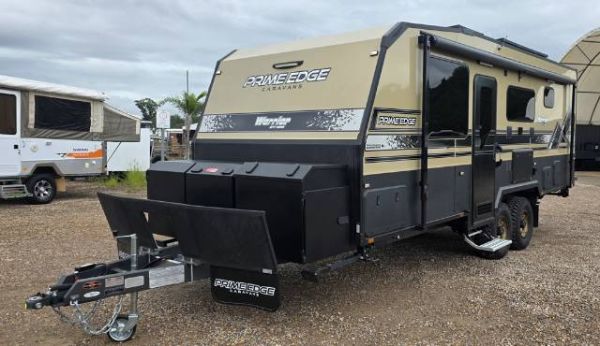 2025 Prime Edge Caravans Warrior OFF ROAD CARAVAN 21'6 FAMILY 2 BUNKS image