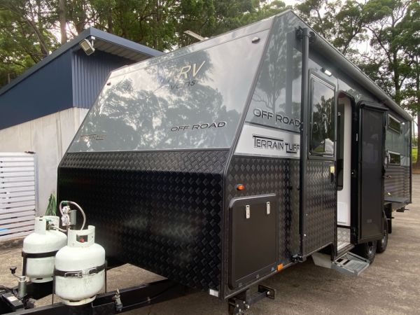 2021 Network RV Caravans Terrain Tuff Caravan 24' FAMILY image