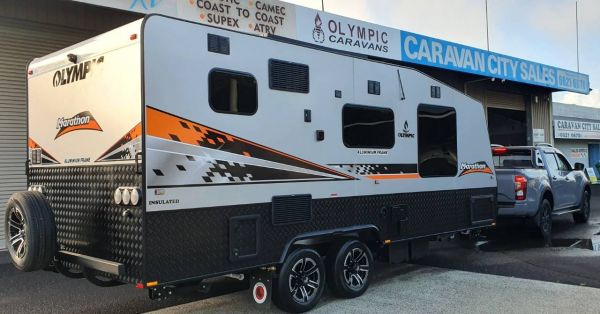 2026 Olympic 186 Aluminium Frame Caravan image